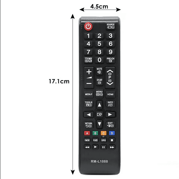 کنترل تلویزیون سامسونگ مدل RM-L1088 — تصویر ۴