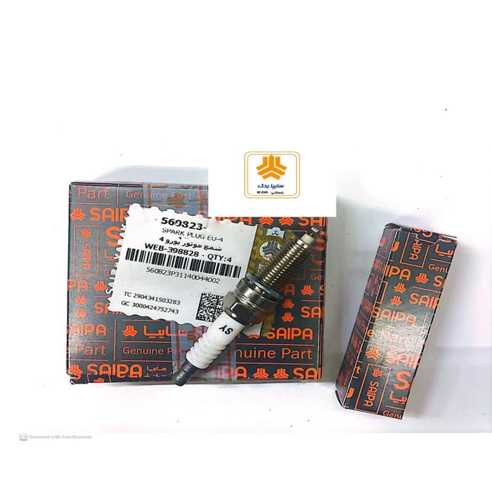 شمع موتور يورو 4 پراید کد قطعه 560823 اصل سایپا یدک