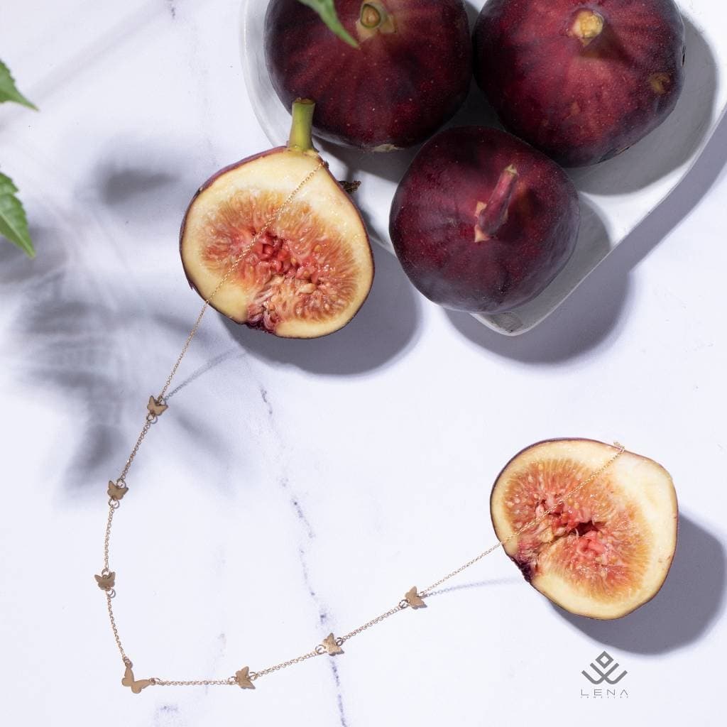 گردنبند طلا پروانه — تصویر ۷