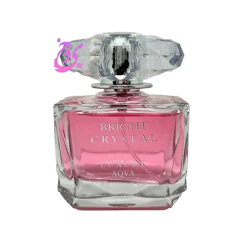 عطر ادکلن برایت کریستال لاکچری آکوا LUXURY AQVA BRIGHT CRYSTAL حجم 50 میلی لیتر
