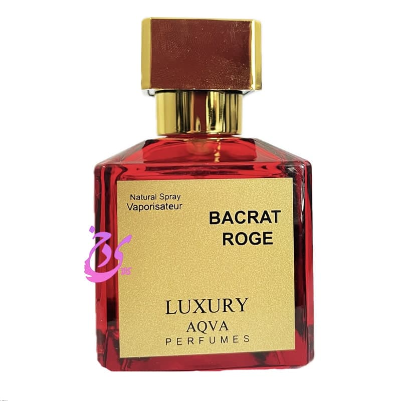 عطر ادکلن باکارات رژ لاکچری آکوا LUXURY AQVA BACRAT ROGE حجم 50 میلی لیتر