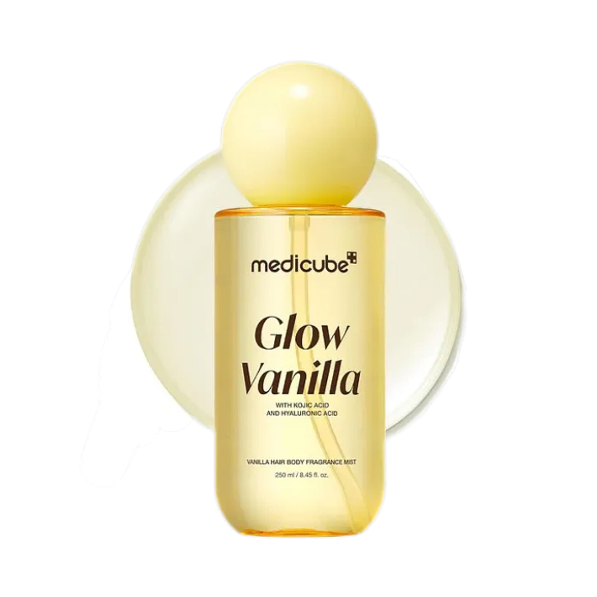 میست وانیلا خوشبوکننده، آبرسان و روشن کننده مو و بدن مدیکیوب | medicube Vanilla Hair Body Fragrance Mist میل 250