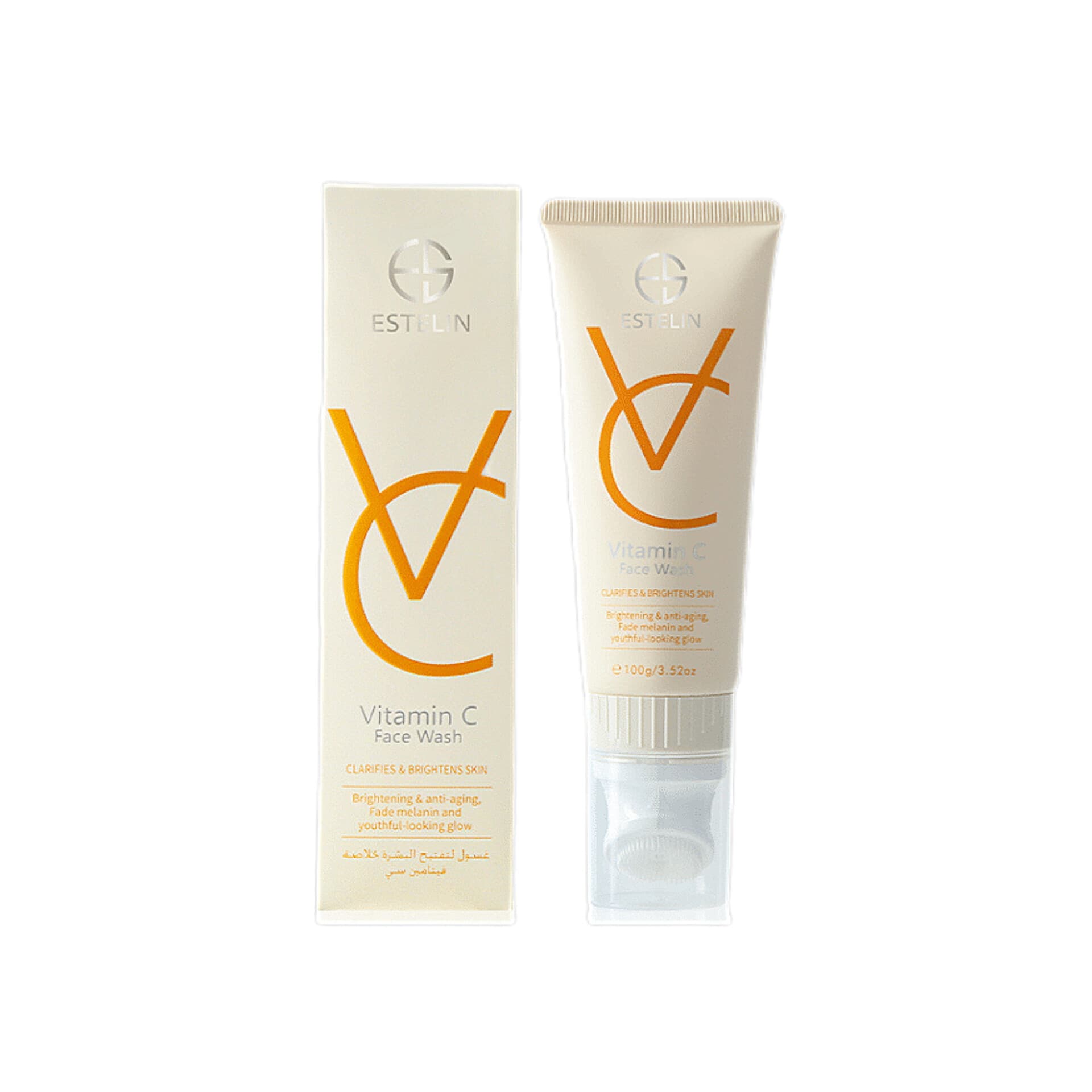 فوم شستشوی ویتامین C استلین Estelin Vitamin C Face Wash