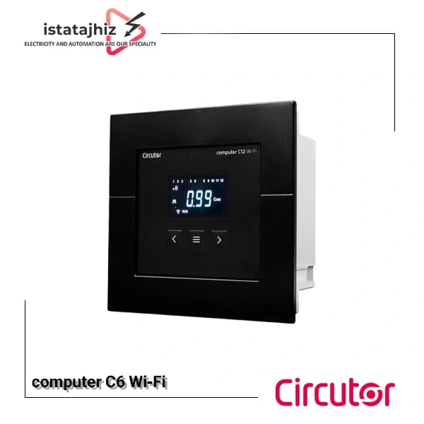 رگولاتور هوشمند 6 پله بانک خازنی سیرکوتور اسپانیا Computer C6 WI–FI — تصویر ۵