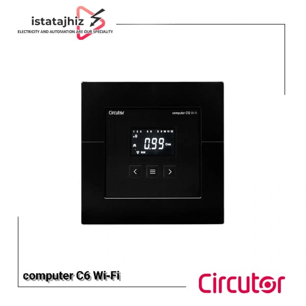 رگولاتور هوشمند 6 پله بانک خازنی سیرکوتور اسپانیا Computer C6 WI–FI — تصویر ۶