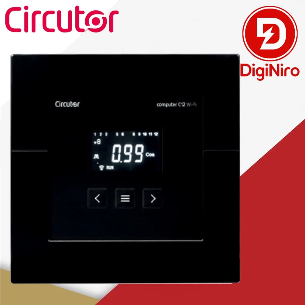 رگولاتور هوشمند 6 پله بانک خازنی سیرکوتور اسپانیا Computer C6 WI–FI