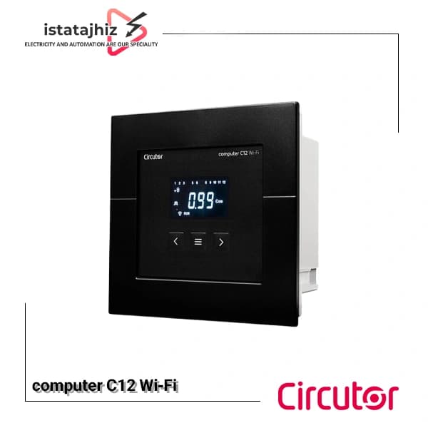 رگولاتور هوشمند 12 پله بانک خازنی سیرکوتور اسپانیا Computer C12 WI–FI — تصویر ۵
