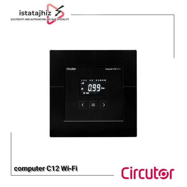 رگولاتور هوشمند 12 پله بانک خازنی سیرکوتور اسپانیا Computer C12 WI–FI — تصویر ۶