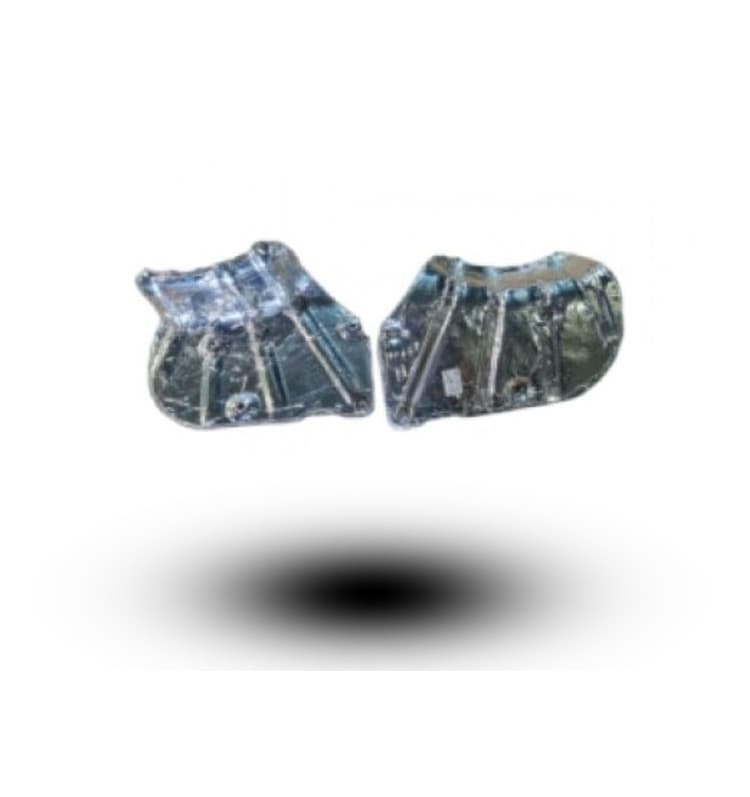 محافظ حرارتي منبع اگزوز عقب (ساینا -تیبا 1)کد قطعه 100174 مارک 400 اصل شرکتی