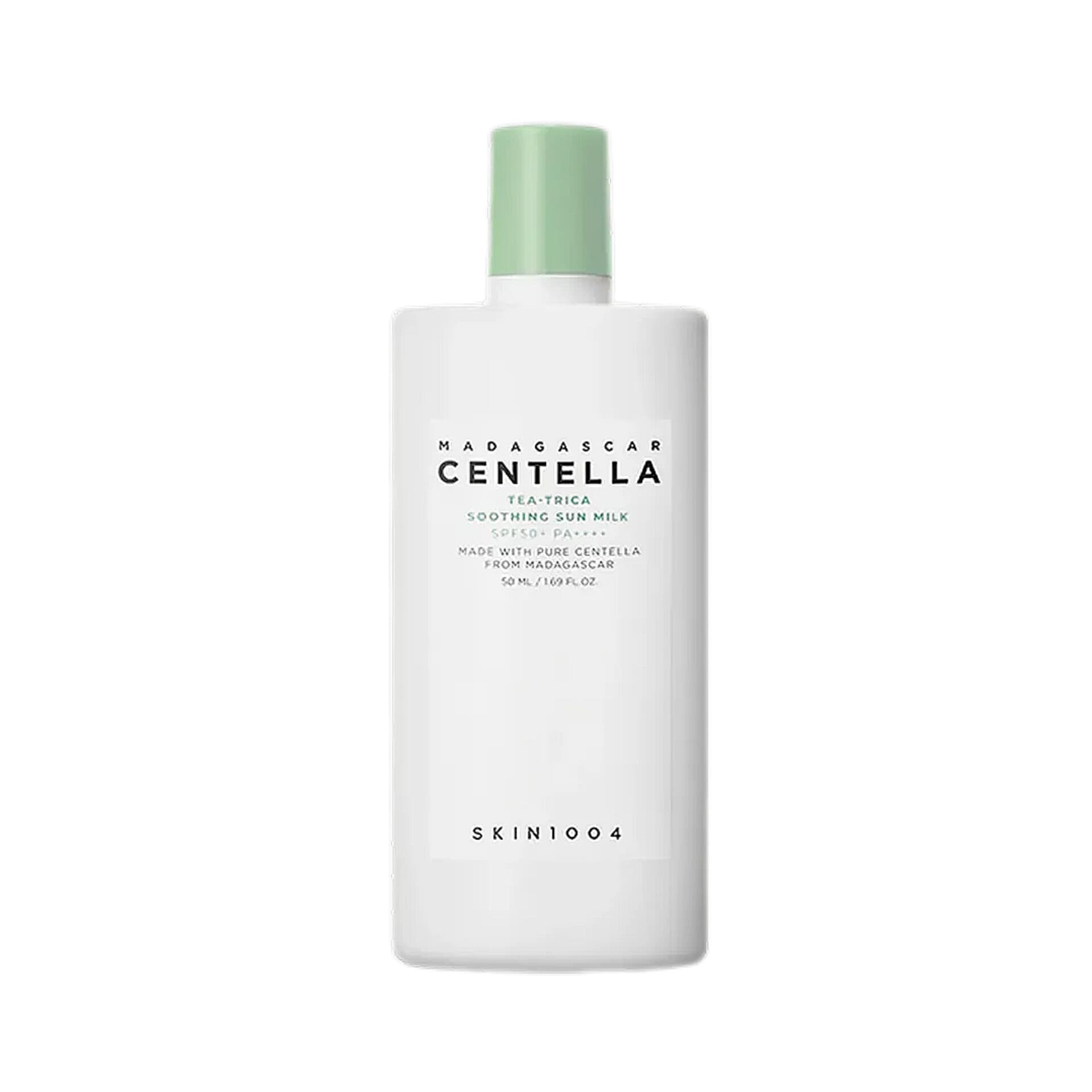 ضد آفتاب چای سبز سنتلا حجم 50 میلcentella tea trica soothing sun milk 50ml