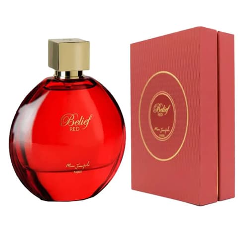 ادکلن زنانه مارک ژوزف ماین رایحه Belief RED حجم 100 میل