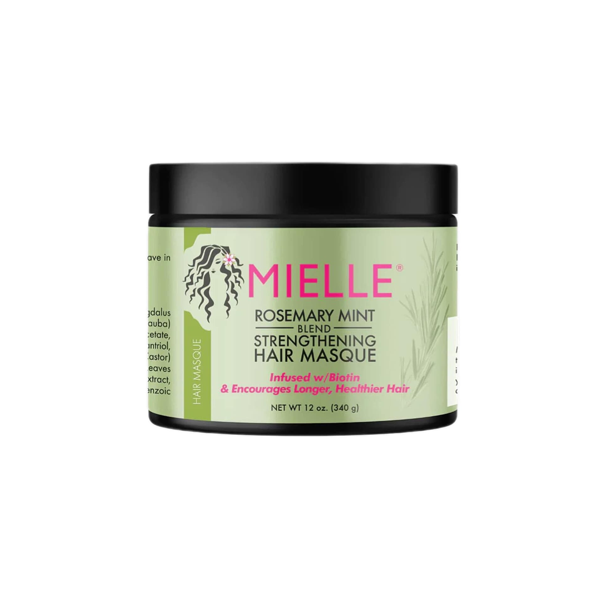 ماسک مو رزماری میله [تقویت کننده و ضد ریزش مو] اصل آمریکاMielle Rosemary mint Strengthening hair masque