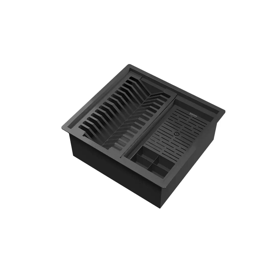 آبچکان استیل توکار مربعی 40*40 رامون کد RA44 — تصویر ۲