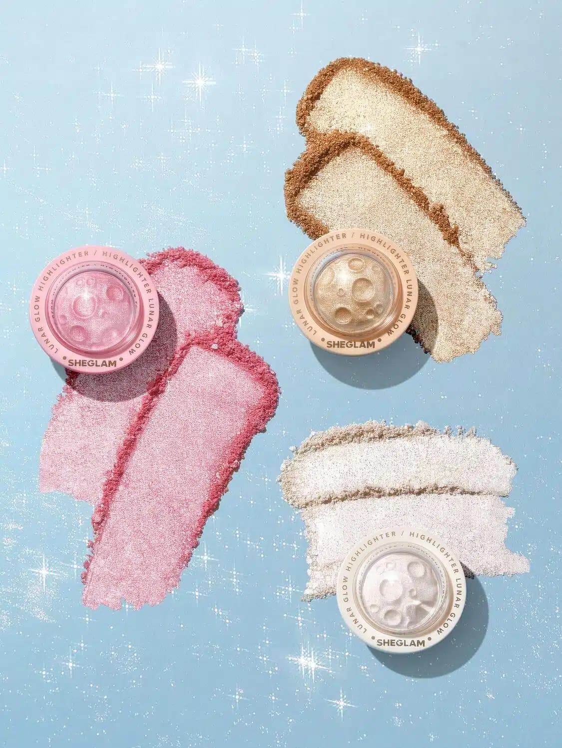هایلایتر فضایی شیگلمamalunar glow highlighter sheglam