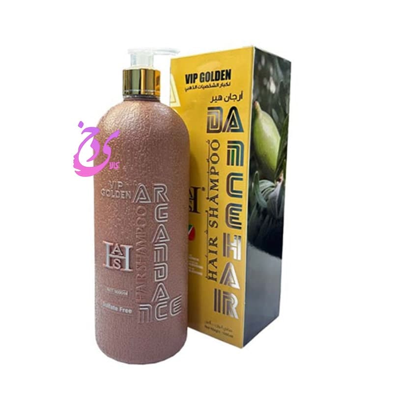 شامپو مو وی آی پی گلدن مدل آرگان دنس VIP GOLDEN Argan Dance حجم 1000 میلی لیتر