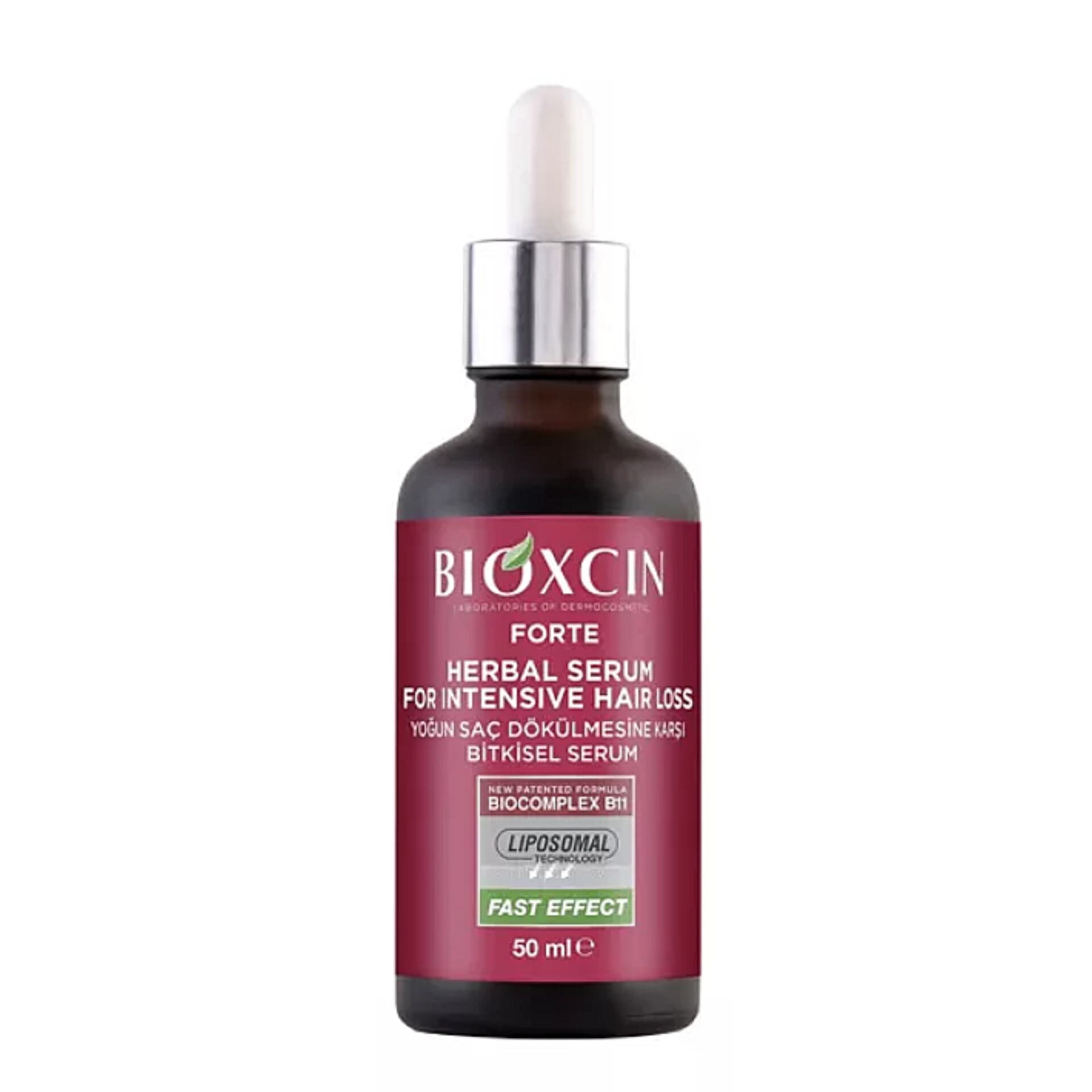 سرم ضد ریزش مو بیوکسین قرمزBioxcin Forte Serum Intensive Anti Hair Loss 3x50m