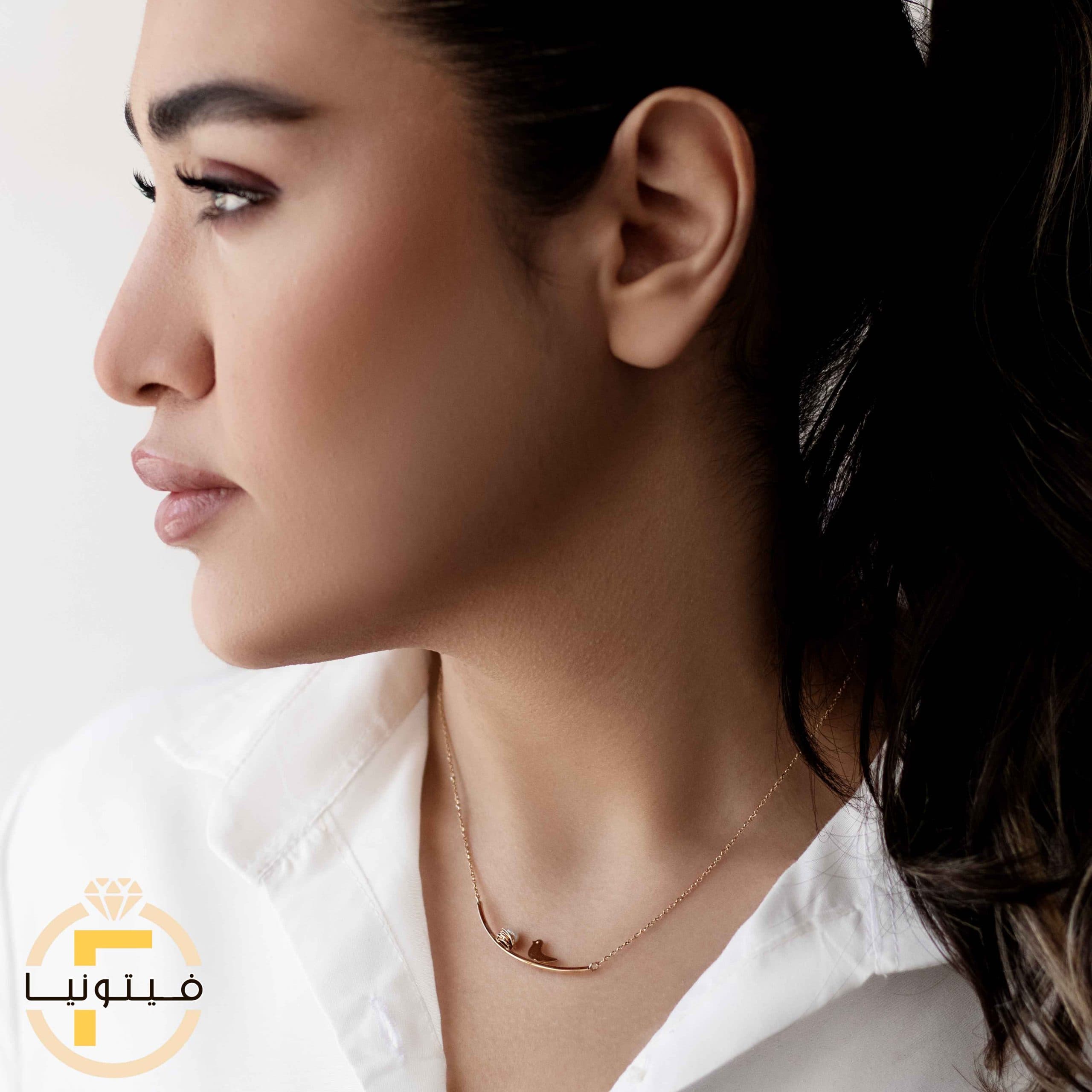 گردنبند طلا پرنده — تصویر ۳
