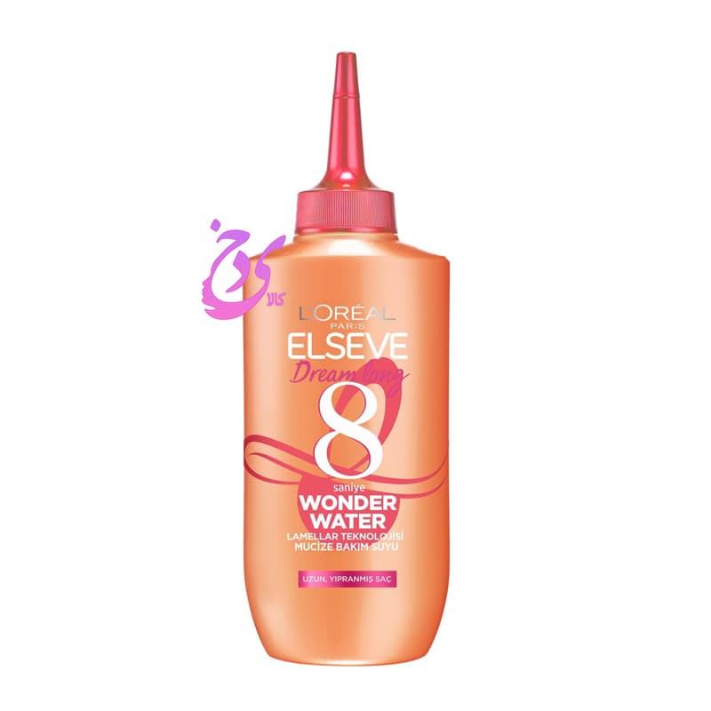 سرم مو 8 ثانیه ای لورآل مدل L’Oréal Elseve 8 Second Wonder Water حجم 200 میلی لیتر
