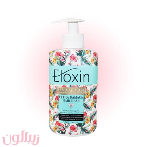 ماسک مو تقویت کننده مناسب موهای آسیب‌ دیده الوکسین (مگا) حجم 400 میل — تصویر ۳