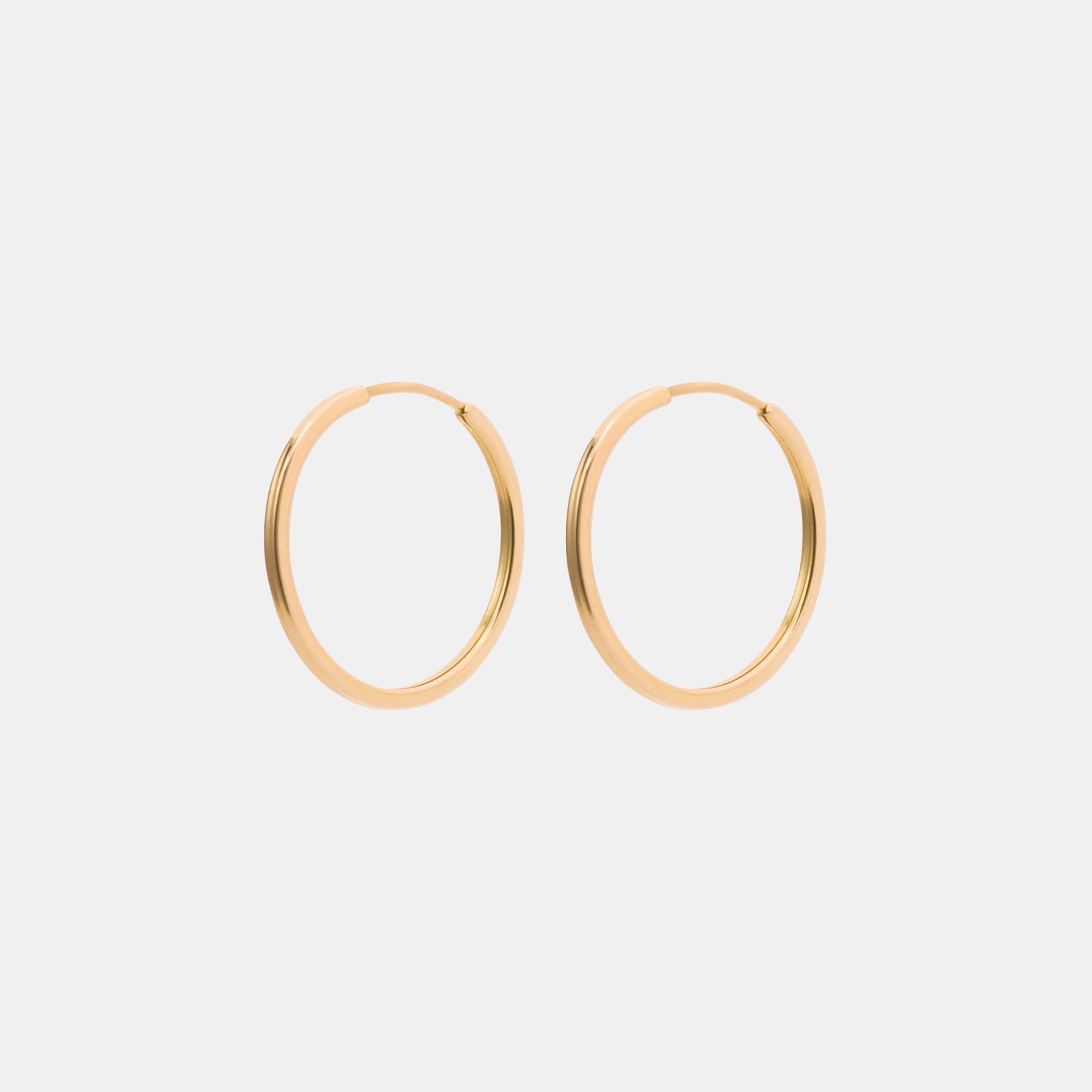 گوشواره طلا حلقه ای دایره