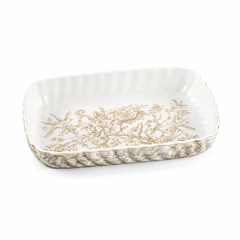 مرغ خوری مستطیل گلدکیش سایز متوسط مدل سارینا کد GK701134-6