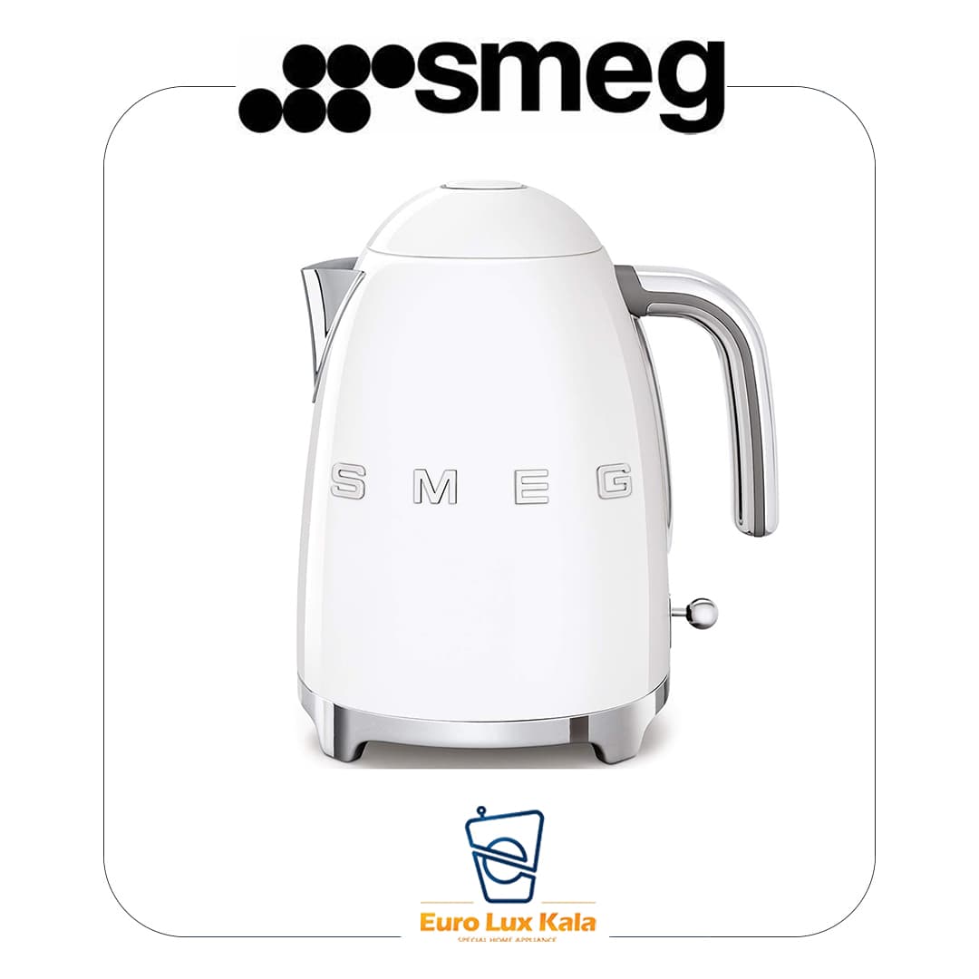 کتری برقی اسمگ رنگ سفید مات مدل SMEG KLF03WHMEU(سفارش اروپا)