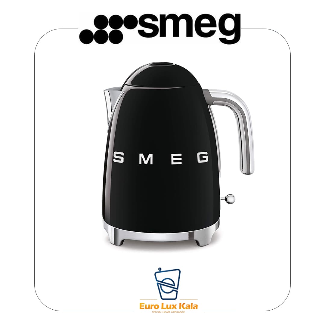 کتری برقی اسمگ رنگ مشکی مات مدل SMEG KLF03BLMEU(سفارش اروپا)