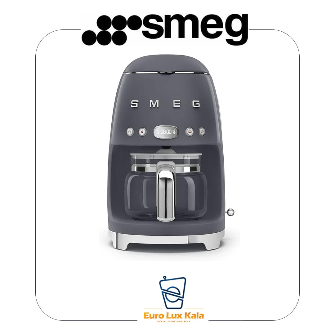 قهوه ساز اسمگ رنگ گری مدل SMEG DCF02GREU(سفارش اروپا) — تصویر ۲