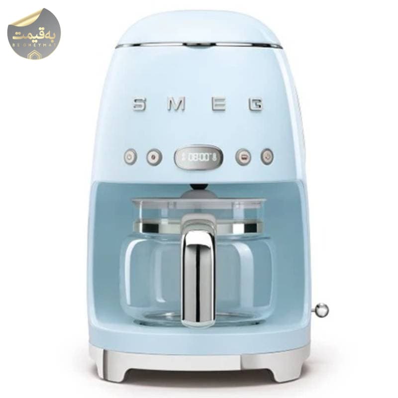 قهوه ساز اسمگ رنگ مشکی مدل SMEG DCF02BLEU(سفارش اروپا) — تصویر ۴