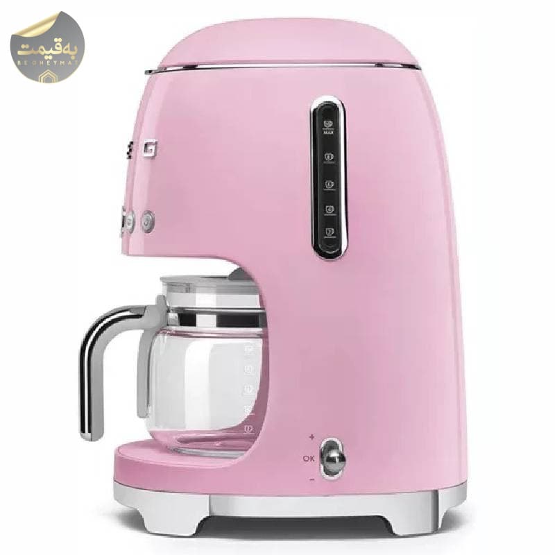 قهوه ساز اسمگ رنگ مشکی مدل SMEG DCF02BLEU(سفارش اروپا) — تصویر ۶