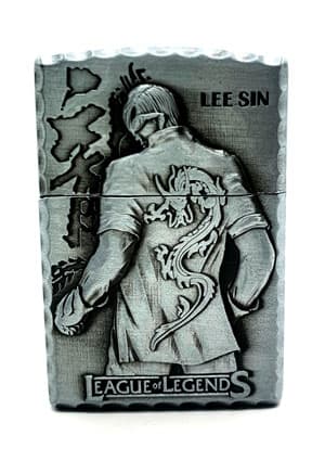 فندک زیپو طرح LEE SIN – نقره ای