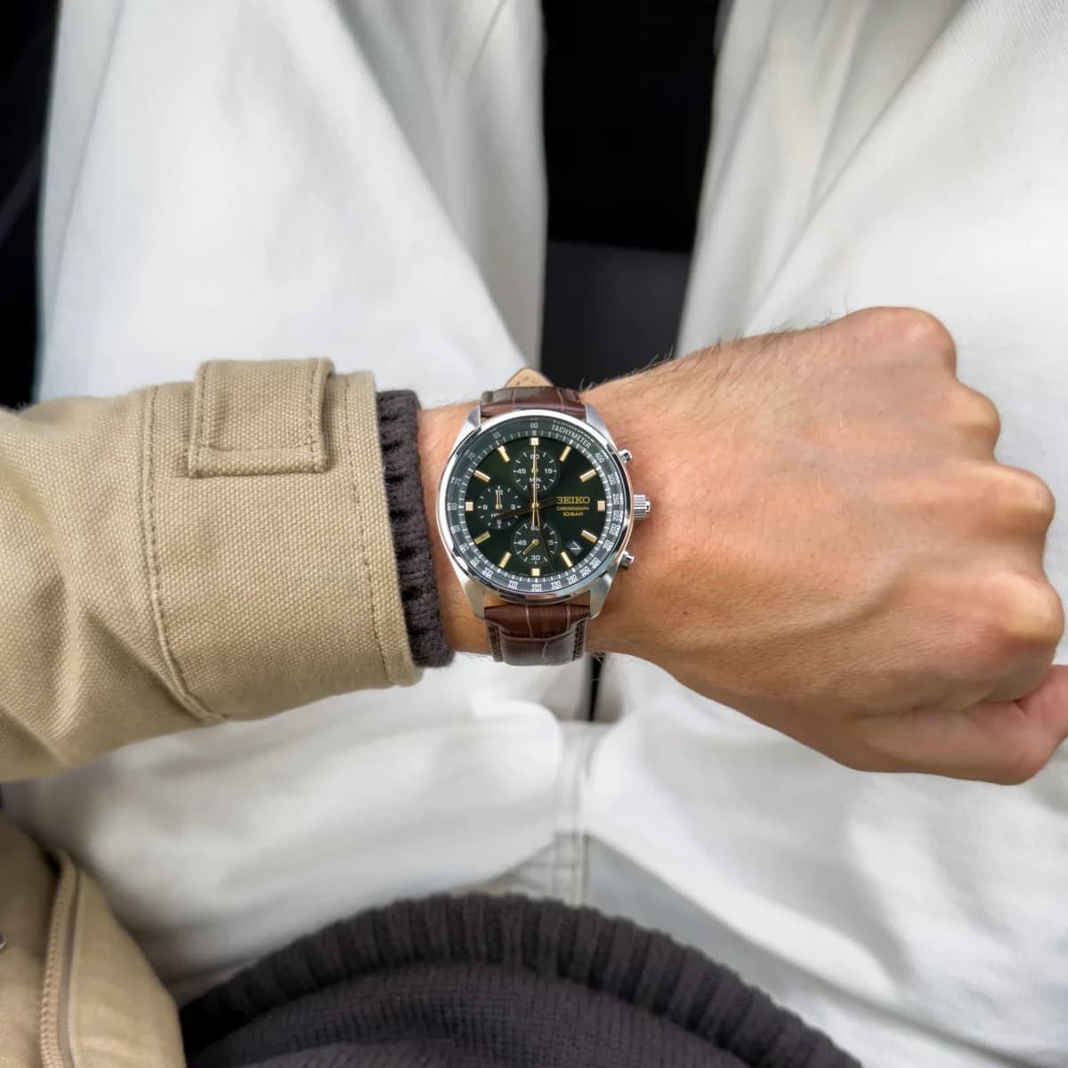 ساعت مچی مردانه سیکو SEIKO SSB385P1 — تصویر ۴