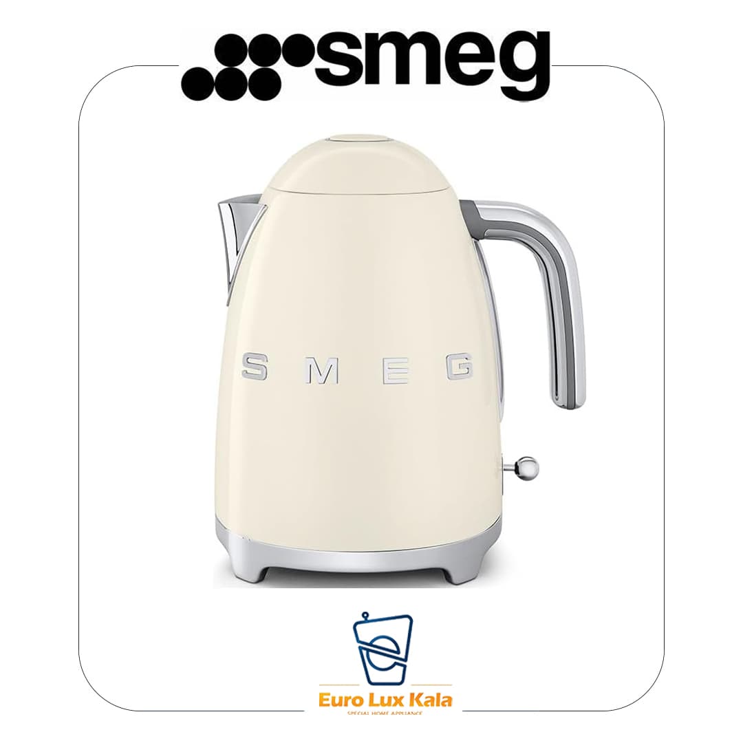 کتری برقی اسمگ رنگ کرم مدل SMEG KLF03CREU(سفارش اروپا)