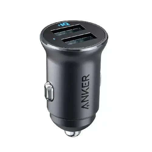 شارژر فندکی انکر 24 وات مدل PowerDrive 2 Alloy A2727H12
