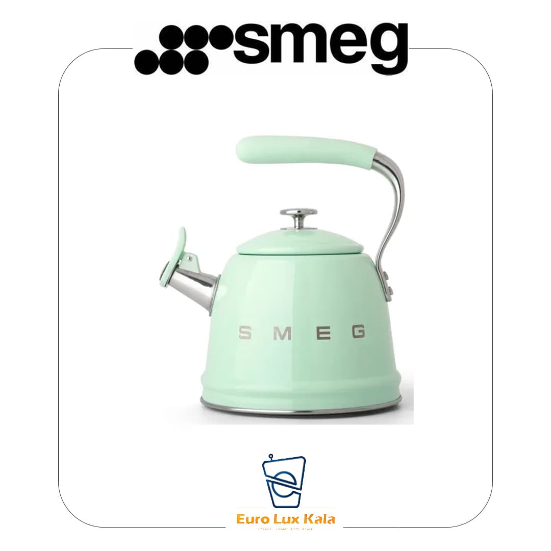 کتری روگازی اسمگ رنگ سبز پاستیلی مدل SMEG CKLW2001PGEU(سفارش اروپا)