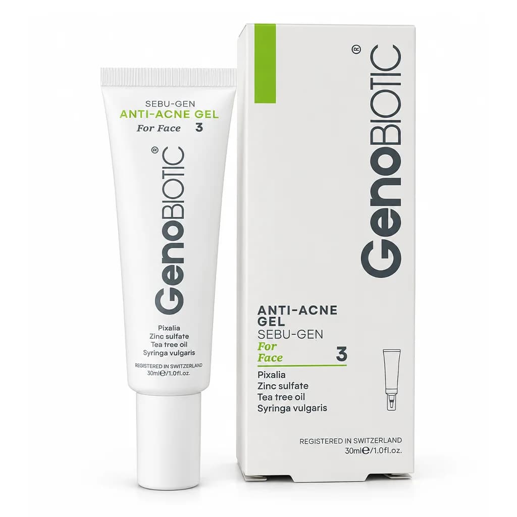 ژل ضد آکنه ژنوبایوتیک مدل Anti Acne1 حجم 30 میل — تصویر ۴