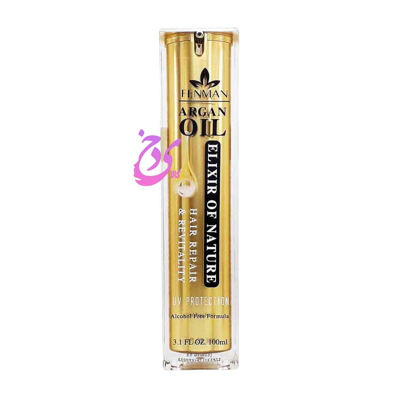 روغن مو آرگان فنمن مدل FENMAN Elixir Of Nature حجم 100میلی لیتر