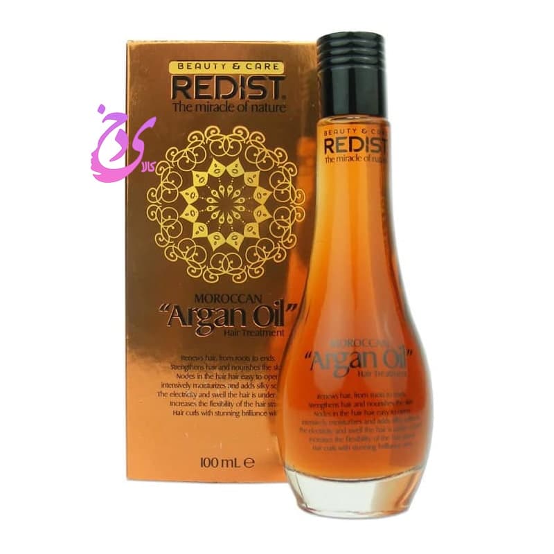 روغن تقویت کننده مو حاوی روغن آرگان ردیست Redist Argan Oil حجم 100 میلی لیتر