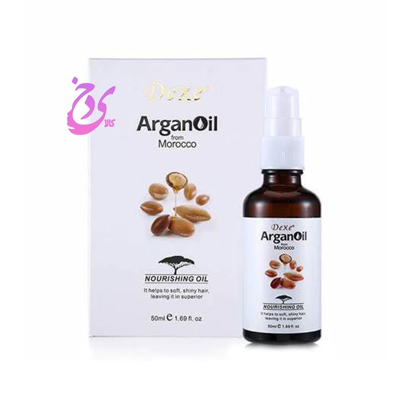 روغن آرگان دکسی Dexe Argan oil حجم 50 میلی لیتر