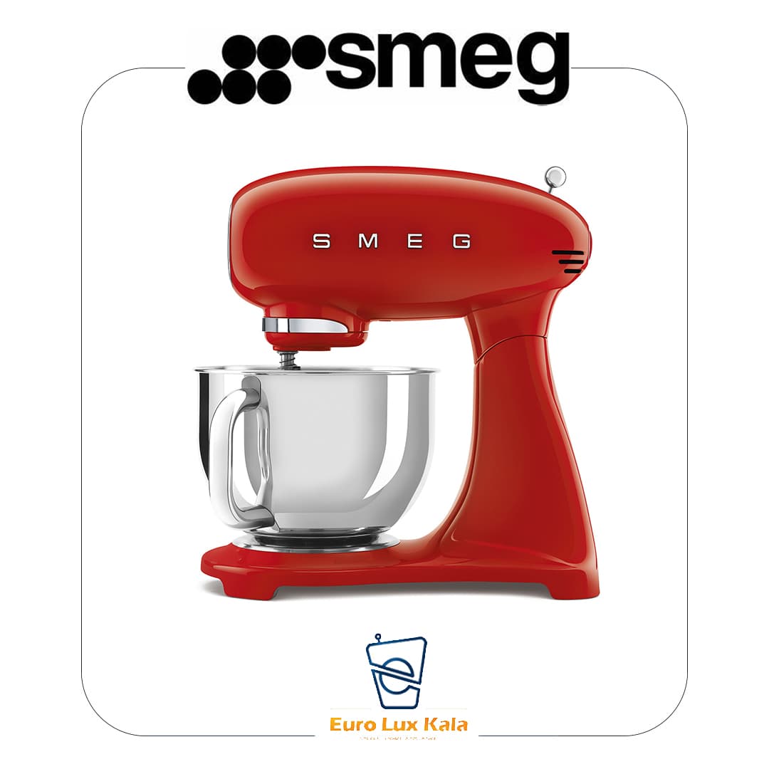 همزن اسمگ رنگ قرمز مدل SMEG SMF03RD(سفارش اروپا)