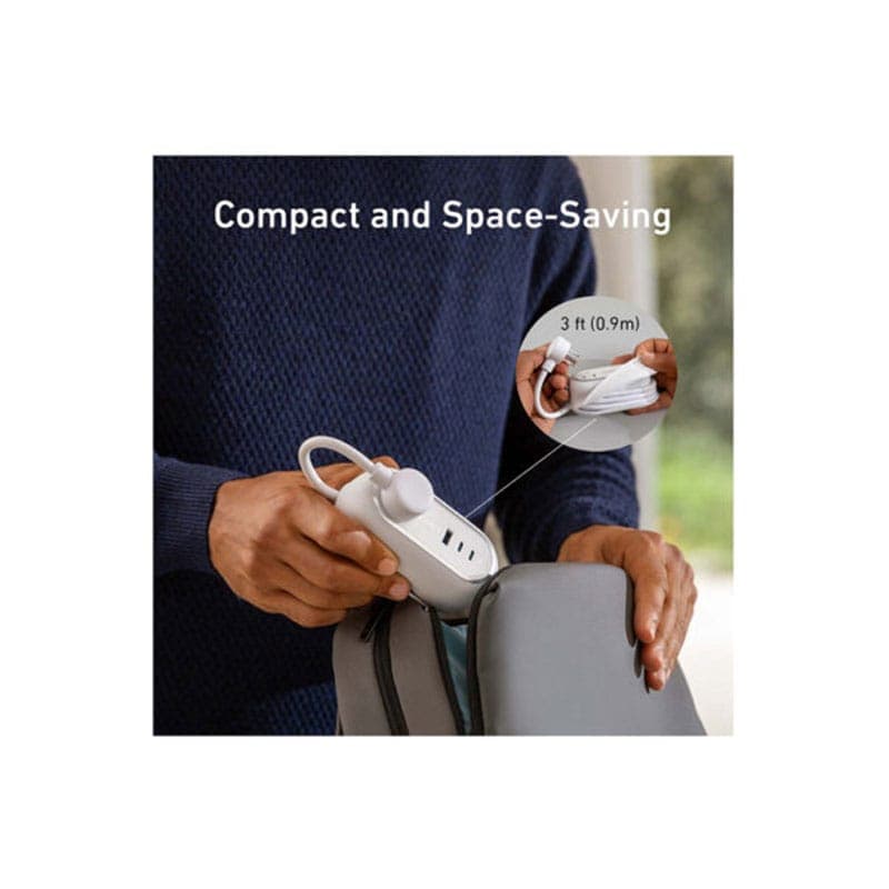 پاوربانک نسل 6 انکر Anker 615 USB Power Strip GaN Prime 65W مدل A9125 — تصویر ۷