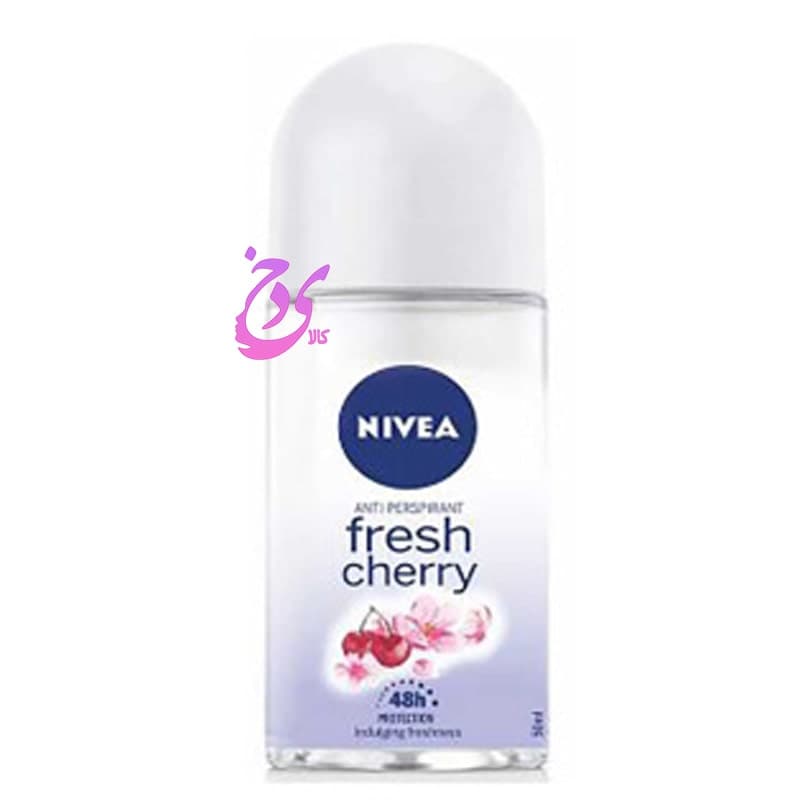 مام رول زنانه نیوآ مدل Nivea Fresh Cherry حجم 50 میلی لیتر