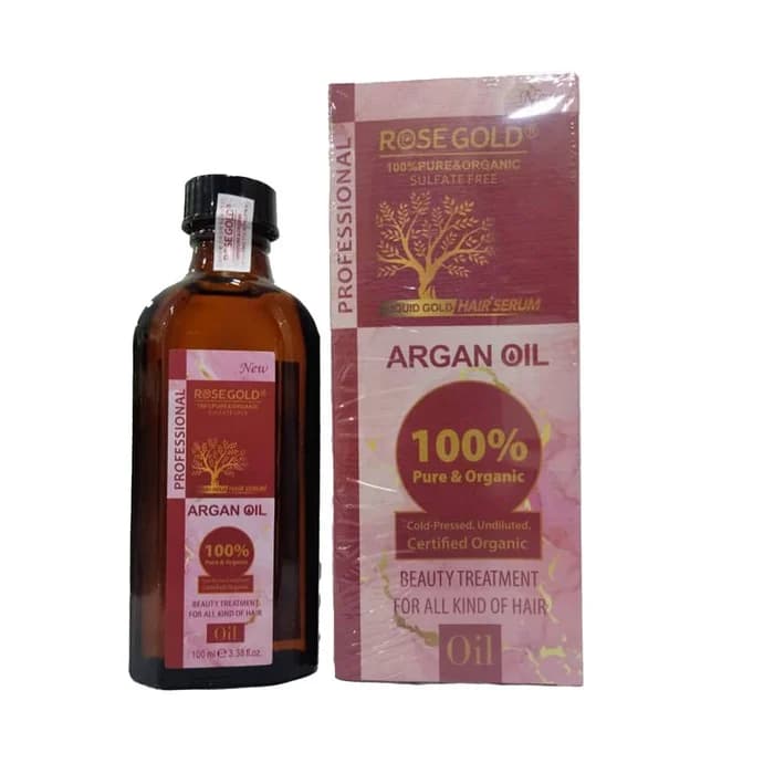 سرم مو روغن آرگان رزگلد