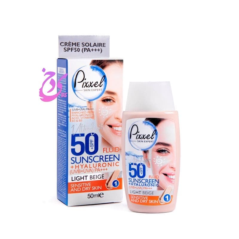کرم ضد آفتاب بژ روشن پیکسل مناسب پوست خشک pixxel Sun screen