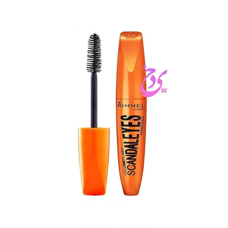 ریمل حجم دهنده ریمل (لندن) نارنجی مدل Rimmel SCANDALEYES volume flash
