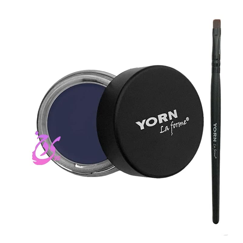 خط چشم ژله ای سرمه ای یورن Yorn Gel Eyeliner Midnight Blue