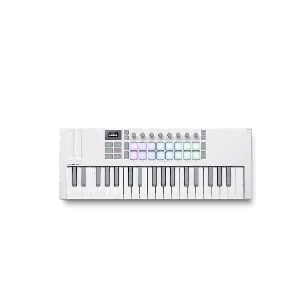 میدی کیبورد کنترلر Novation Launchkey Mini 37 White MK4