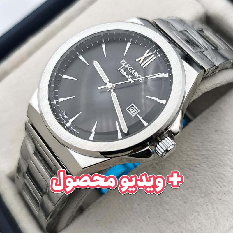 ساعت مردانه الگانس کلاسیک موتور ژاپن – تاریخ دار – کیفیت مستر – 230201