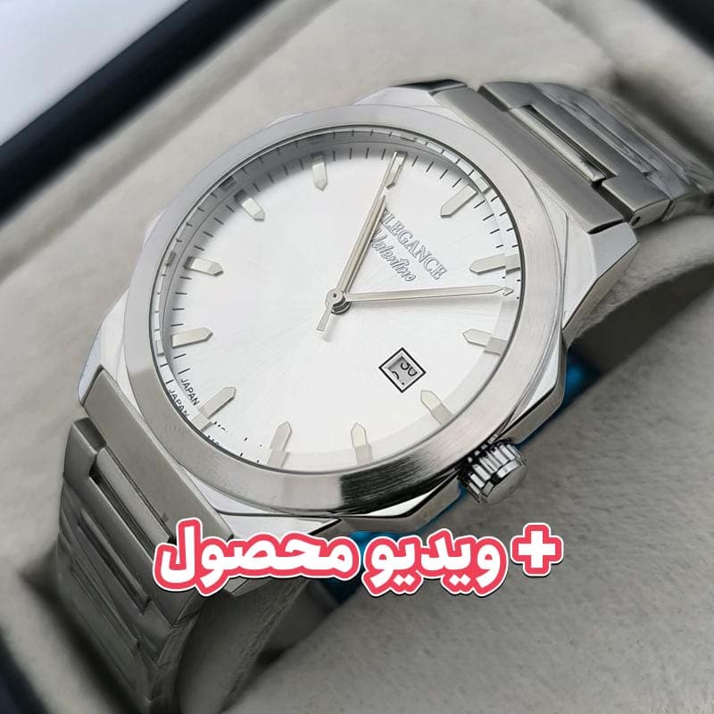 ساعت مردانه الگانس کلاسیک موتور ژاپن – تاریخ دار – کیفیت مستر – 229601