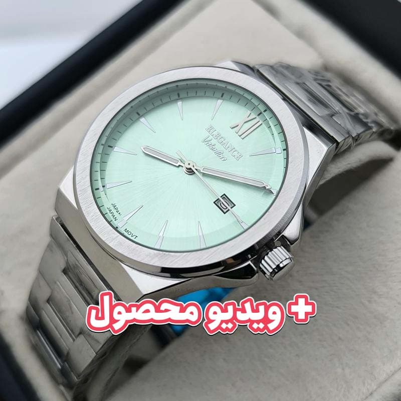 ساعت مردانه الگانس کلاسیک موتور ژاپن – تاریخ دار – کیفیت مستر – 229401 — تصویر ۲